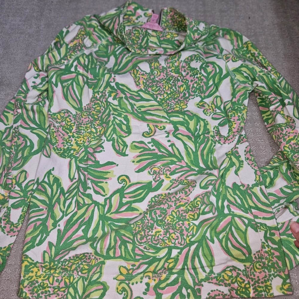 Lilly Pulitzer Seeing Pink Elephants Skipper Popover medium